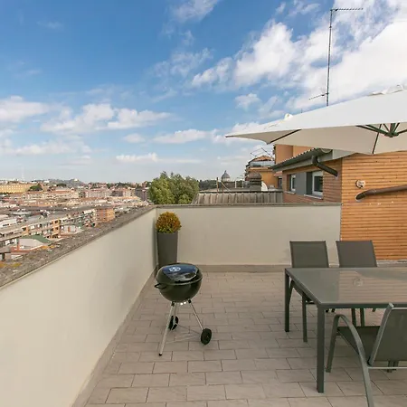 Apartman Terrazza San Pietro Vicino Metro A Róma