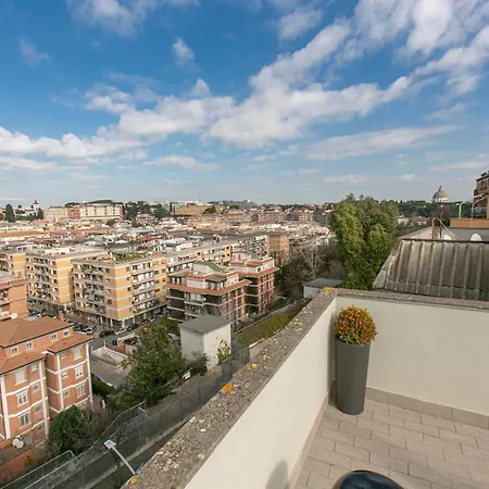Apartman Terrazza San Pietro Vicino Metro A *