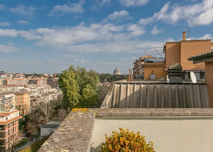 Terrazza San Pietro Vicino Metro A Apartamento Roma