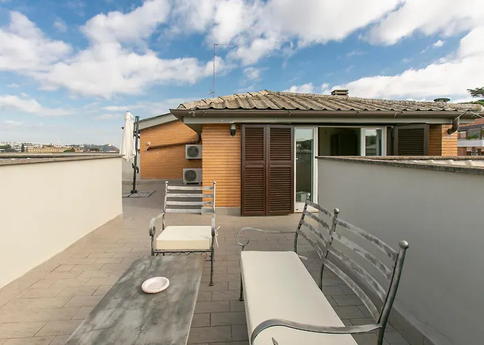 Apartamento Terrazza San Pietro Vicino Metro A