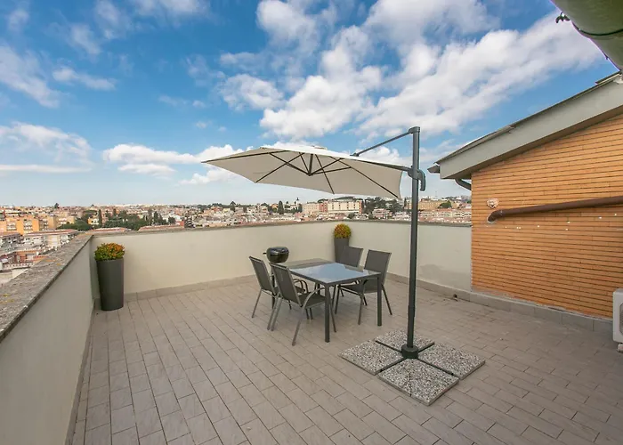 Terrazza San Pietro Vicino Metro A Apartamento