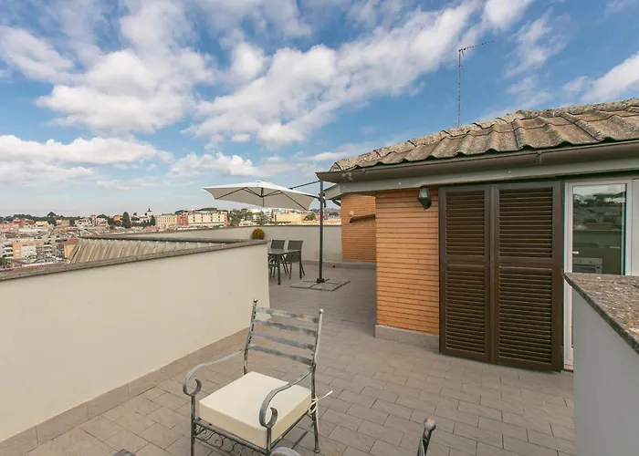 Terrazza San Pietro Vicino Metro A Apartamento